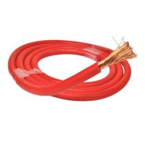 Cabo Vermelho Emborrachado 9mm Som Automotivo 12 Metros Fio Alto Falante 9,0mm Instalação Flexível 12m