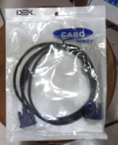 Cabo VGA 1.8m para monitor com filtro preto VG18 Dex