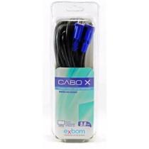 Cabo Vga 5 Metros para Monitor Blister Exbom - CBX-MVGA50 Cabo Vga 5 Metros para Monitor Blister Exbom - CBX-MVGA50