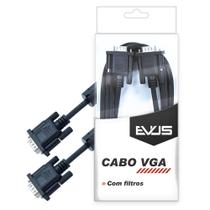 Cabo Vga Evus C-005 Hd15 Macho X Hd15 Macho Com Filtro 5,0M