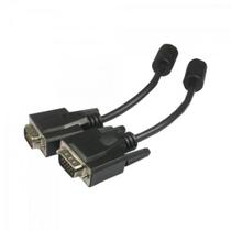 Cabo VGA HDB15M x HDB15M 3 MT Preto Com Filtro Storm Cabo VGA HDB15M x HDB15M 3 MT Preto Com Filtro Storm