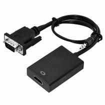 Cabo VGA Macho para HDMI Fêmea com áudio FY-550 Cabos Golden Cabo VGA Macho para HDMI Fêmea com áudio FY-550 Cabos Golden
