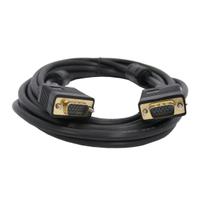 Cabo Vga Macho + Vga Macho 5m Preto C/ Filtro Tebera Cabo Vga Macho + Vga Macho 5m Preto C/ Filtro Tebera