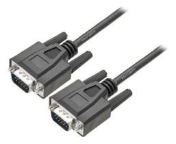 Cabo Vga Macho + Vga Macho 5m Preto Tebera