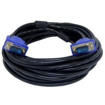 Cabo VGA Macho x Macho com Filtro 5 Metros Para Computador Cabo VGA Macho x Macho com Filtro 5 Metros Para Computador