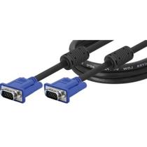 Cabo Vga Macho X Vga Macho 10mts C/ Filtro Para Monitor Pc Tv