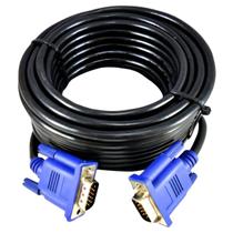 Cabo Vga Macho X Vga Macho C/ Filtro 10m Plast Azul Importado Cabo Vga Macho X Vga Macho C/ Filtro 10m Plast Azul Importado