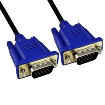 Cabo Vga p Monitor Projetor Macho Lcd Pc Câmeras 1,5 Metros