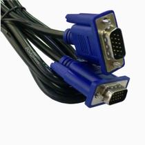 Cabo VGA para PC Monitor Projetor e TV - Conector D-Sub