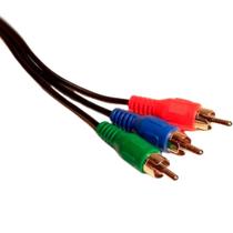 Cabo Video Componente 3 Rca X 3 Rca 2 Metros