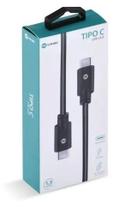 Cabo Vinik Usb Tipo C x C V3.2 Gen1 5Gbps 1.5Mts C32G1-15 Cor: Preto