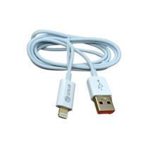 Cabo WALLO B11 Compatível USB x IPHONE Lightning Turbo 66W cor Branco