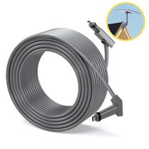 Cabo Wifi Extensão Para Starlink Roteador Atuado V2 Gen 10m Satélite Retangular