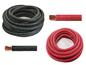 Cabo WindyNation WNI 4/0 AWG Ultra Flexível (1,5m) - Preto/Vermelho