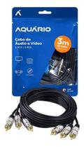 Cabo X3 Rca Para Tvs E Home Theater Com 3 Metros