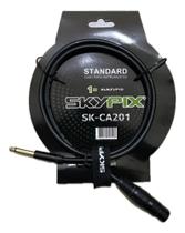 Cabo Xlr Femea X P10 1 Metro Skypix Sk-ca201