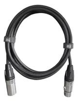 Cabo Xlr Fêmea X Xlr Macho 2 Metros Balanceado Pro Series