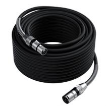 Cabo XLR Kxable 150 pés/45 m 22AWG de cobre puro macho para fêmea