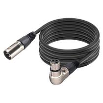 Cabo XLR Macho + Fêmea 90 Graus MXT Profissional 10 Metros Áudio Balanceado Cabo XLR Macho + Fêmea 90 Graus MXT Profissional 10 Metros Áudio Balanceado