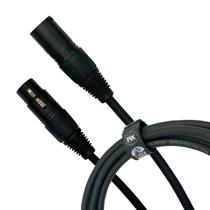 Cabo Xlr Macho Para Xlr Fêmea 2 Metros Profissional Cabo Xlr Macho Para Xlr Fêmea 2 Metros Profissional