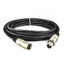 Cabo XLR Macho x XLR Balanceado Profissional - 40 Metros