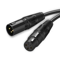 Cabo XLR Microfone Balanceado Macho Fêmea 10m CableTime Cabo XLR Microfone Balanceado Macho Fêmea 10m CableTime