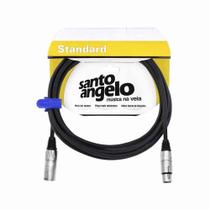 Cabo XLR para Microfone Santo Angelo Angel LW 4,57m