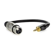 Cabo Xlr Para P2 Áudio Profissional Mono - 50 Cm