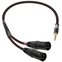 Cabo XMSJSIY 4,4mm para Dual XLR Macho 0,5m HiFi Cabo XMSJSIY 4,4mm para Dual XLR Macho 0,5m HiFi