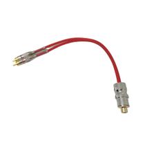 Cabo Y 2m/1f Technoise Series 400p 20cm 5mm Conector Metal