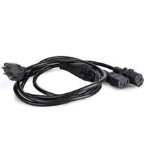 Cabo Y de Força, Tripolar 10A - 1,5 Metro Cabo Y de Força, Tripolar 10A - 1,5 Metro