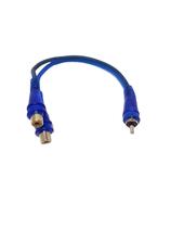 Cabo Y injetado flexível 2F/1M AUDIO PIPE AMP-BLS-YM-2F