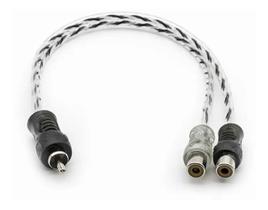 Cabo Y Preto 1 Macho 2 Fêmeas Revestido E Injetado Tech One Cabo Y Preto 1 Macho 2 Fêmeas Revestido E Injetado Tech One