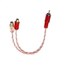 Cabo Y Rca 2Fema para 1Macho Semi Blindado MXT Cabo Y Rca 2Fema para 1Macho Semi Blindado MXT