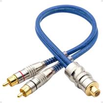 Cabo Y Rca 2m 1f Prime Plug Metal Svart Cabo Y Rca 2m 1f Prime Plug Metal Svart