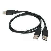 Cabo Y Usb 2.0 Macho Para 2 X Usb 2.0 Macho