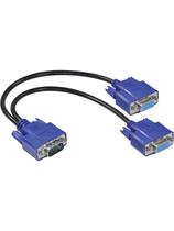 Cabo Y Vga Macho X 2 Vga Fêmea 15 Pinos Avy-1m/2f