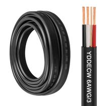 Cabo YDDECW 6/3 NM-B com condutor terrestre de 10 pés 6AWG 3 Cabo YDDECW 6/3 NM-B com condutor terrestre de 10 pés 6AWG 3