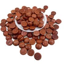 Cabochão Pedra do Sol (12mm / 10 peças) Cabochão Pedra do Sol (12mm / 10 peças)