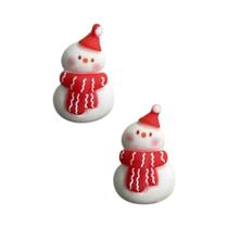 Cabochões De Resina Coloridos Kawaii De Árvores De Natal, Alces, Bonecos De Neve E Papai Noel, 10