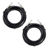 Cabos de alto-falante UMOKI 30 pés 12 AWG 6,35 mm macho para macho, pacote com 2 Cabos de alto-falante UMOKI 30 pés 12 AWG 6,35 mm macho para macho, pacote com 2