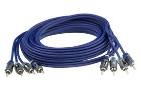 Cabos de áudio de interconexão RCA Scosche EFX Rogue R17X4 4CH