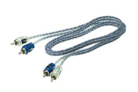 Cabos de áudio de interconexão RCA Scosche EFX Vector V12 2CH 3,6 m