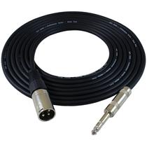 Cabos de conexão: áudio GLS, áudio XLR de 25 pés, macho para 1/4 TRS Cabos de conexão: áudio GLS, áudio XLR de 25 pés, macho para 1/4 TRS