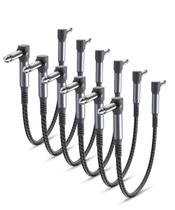 Cabos de conexão de guitarra Elebase, 30 cm, pacote com 6, 6,35 mm, fio TS, nylon