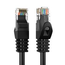 Cabos de conexão Ethernet Direct Online Cat5e 75 pés pretos