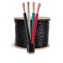 Cabos de fio de alto-falante Direct Online 16 Gauge 250 pés 16/4 CCA
