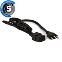 Cabos De Força Iec C19 14 Awg, 3 Metros - Kit 5 Cabos De Força Iec C19 14 Awg, 3 Metros - Kit 5