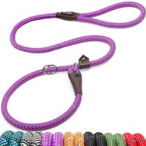 Cabos deslizantes para cães Fida Heavy Duty Comfortable Purple de 4 pés