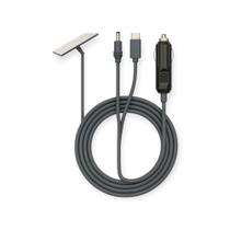 Cabos Diel 3x1 Para Starlink 3m 12v/24v Usb Dc Plg Veicular